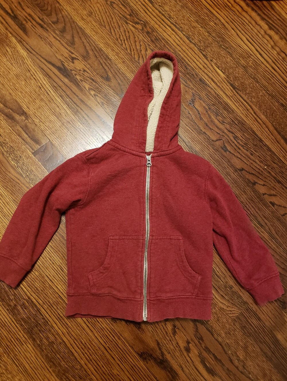 Hanna Andersson Sherpa-lined Hoodie 4T
